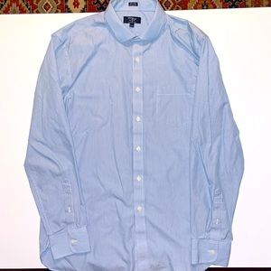J. Crew Thompson Button Down Dress Shirt, Large - 16-16.5